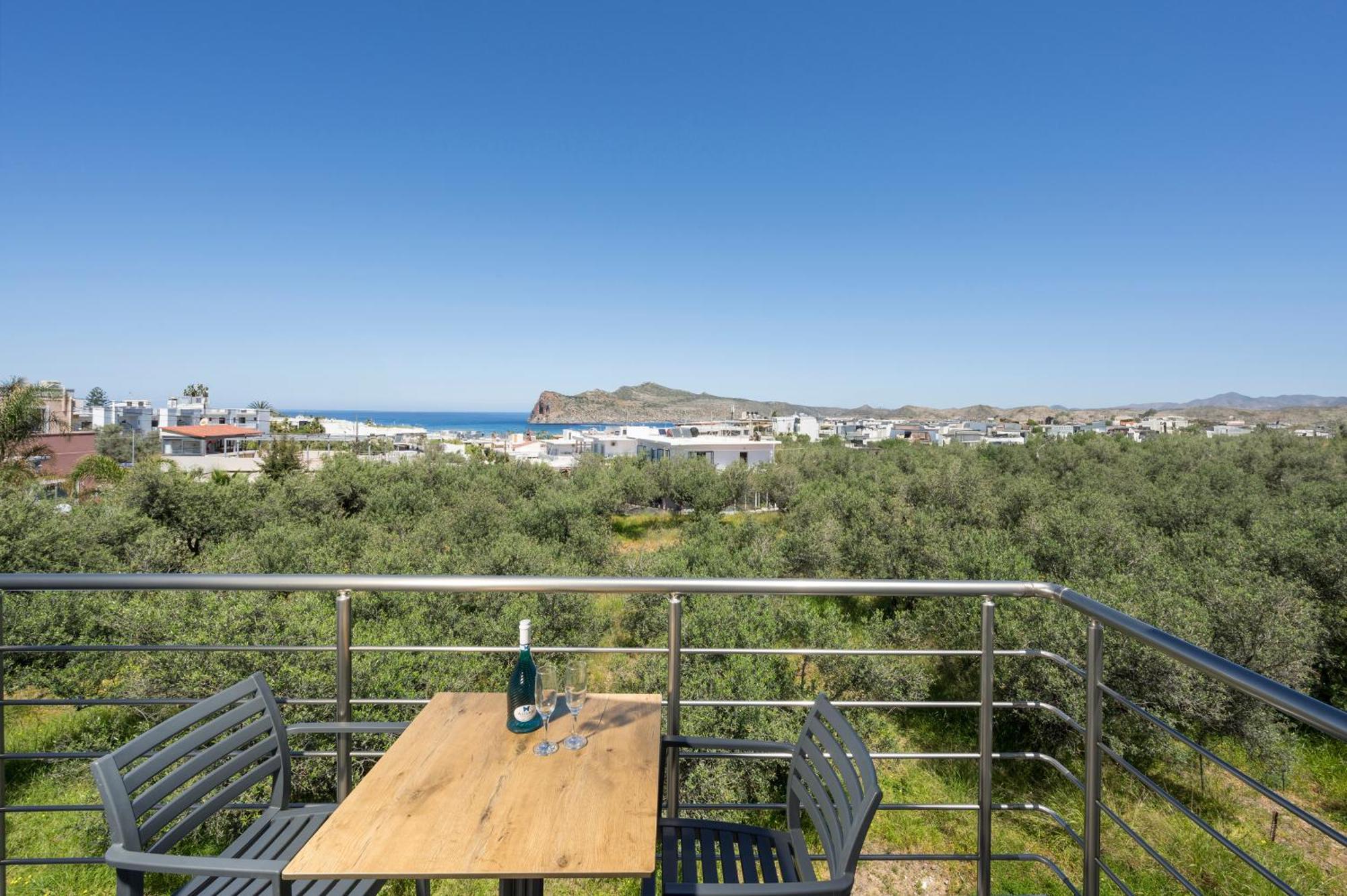 Sun Flower Villas With Sea View Agia Marina  Exterior photo