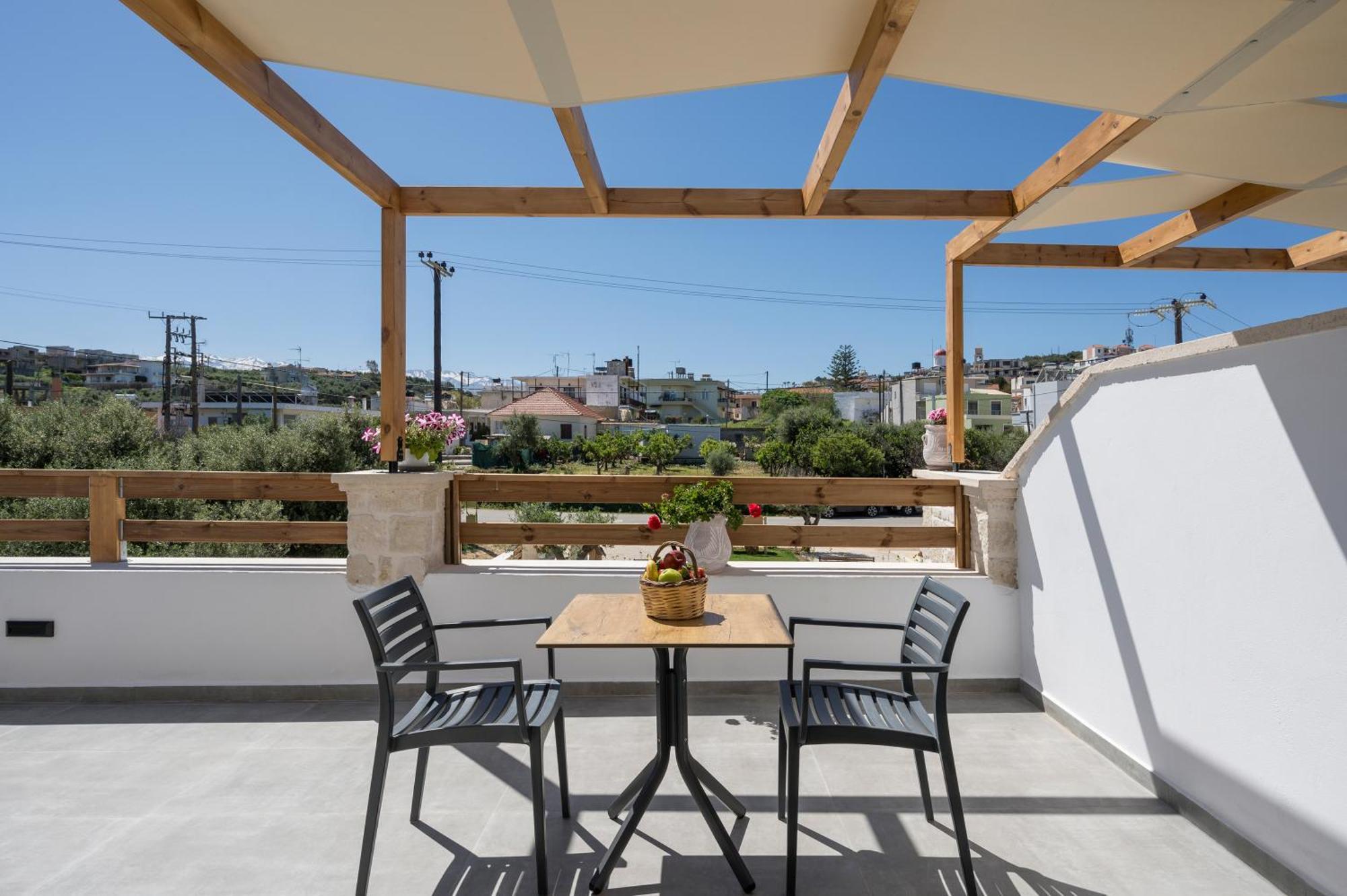 Sun Flower Villas With Sea View Agia Marina  Exterior photo