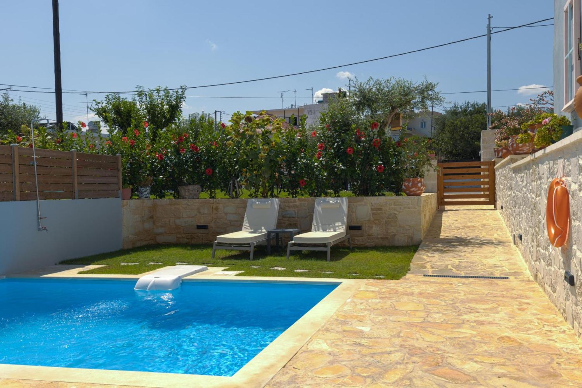 Sun Flower Villas With Sea View Agia Marina  Exterior photo